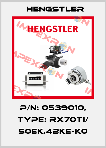 p/n: 0539010, Type: RX70TI/ 50EK.42KE-K0 Hengstler