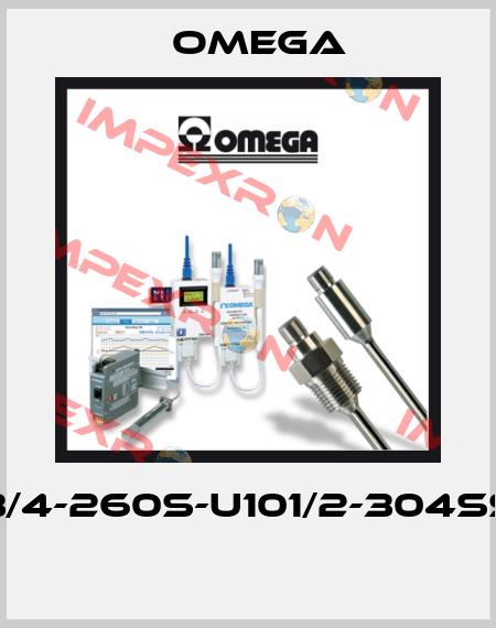 3/4-260S-U101/2-304SS  Omega