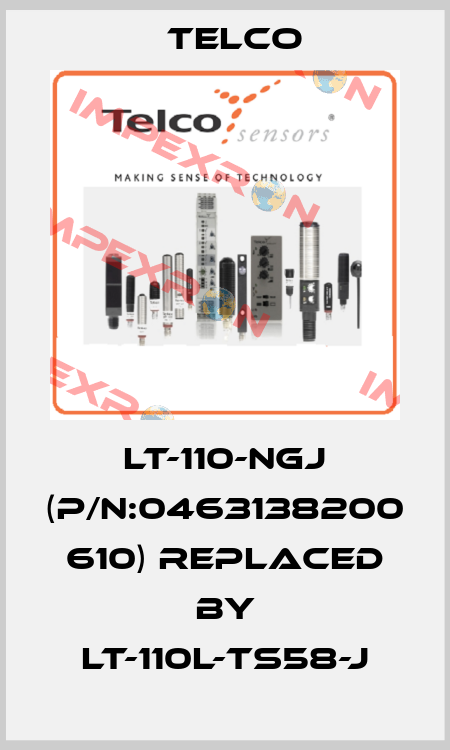 LT-110-NGJ (P/N:0463138200 610) replaced by LT-110L-TS58-J Telco