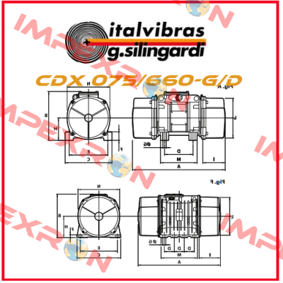 CDX 075/660-G/D Italvibras