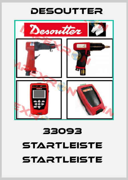 33093  STARTLEISTE  STARTLEISTE  Desoutter