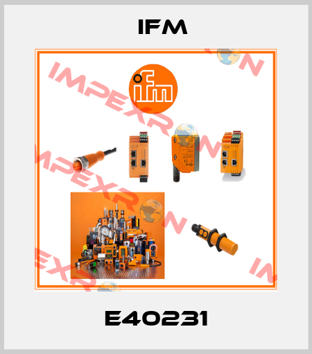 E40231 Ifm