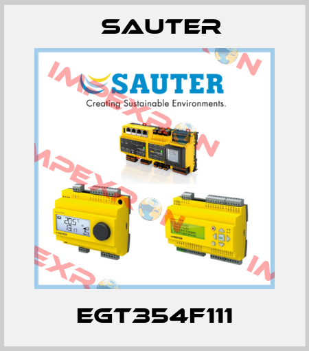 EGT354F111 Sauter