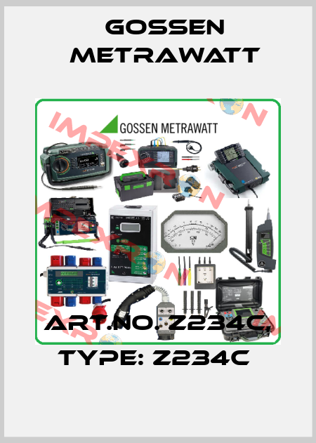 Art.No. Z234C, Type: Z234C  Gossen Metrawatt