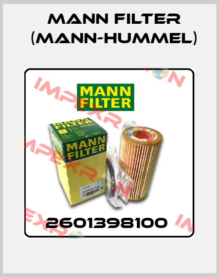 2601398100  Mann Filter (Mann-Hummel)