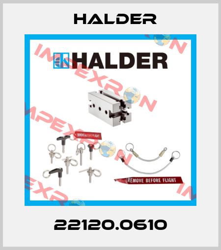 22120.0610 Halder