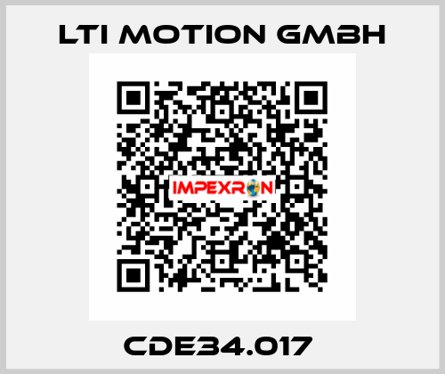 CDE34.017  LTI Motion GmbH