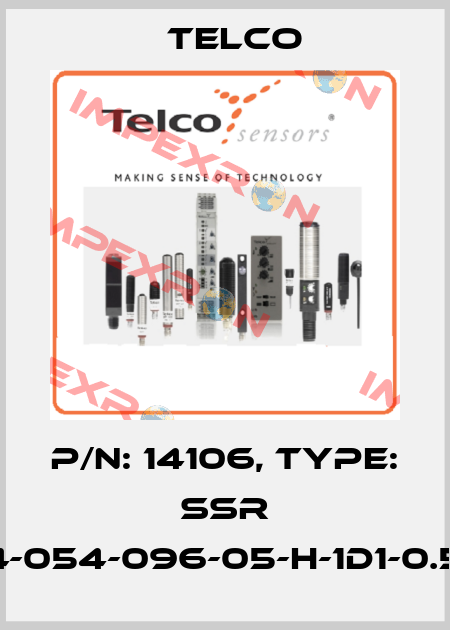 p/n: 14106, Type: SSR 01-4-054-096-05-H-1D1-0.5-J8 Telco