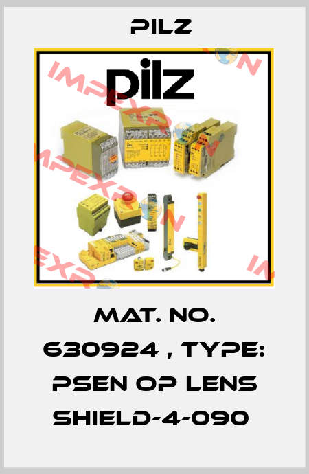 Mat. No. 630924 , Type: PSEN op Lens Shield-4-090  Pilz