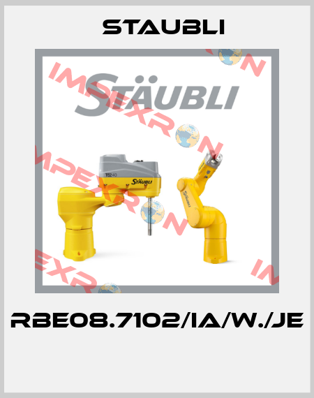 RBE08.7102/IA/W./JE    Staubli