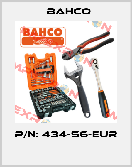 P/N: 434-S6-EUR  Bahco