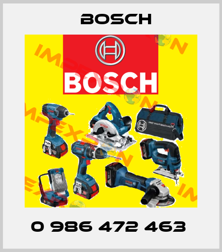 0 986 472 463  Bosch