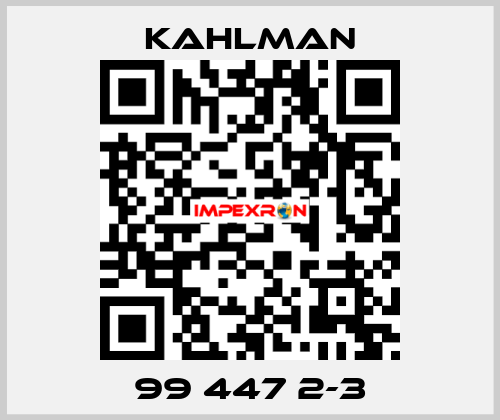 99 447 2-3 Kahlman