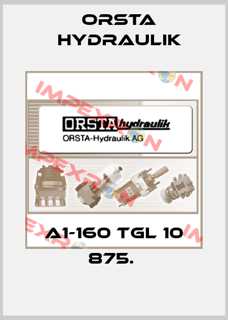 A1-160 TGL 10 875.  Orsta Hydraulik