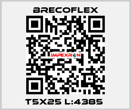 T5X25 L:4385  Brecoflex