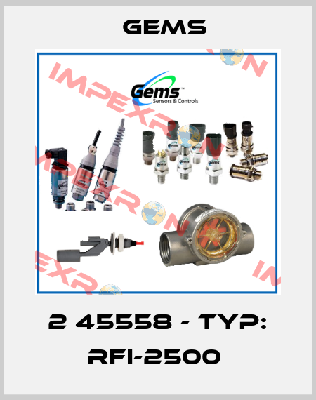 2 45558 - Typ: RFI-2500  Gems
