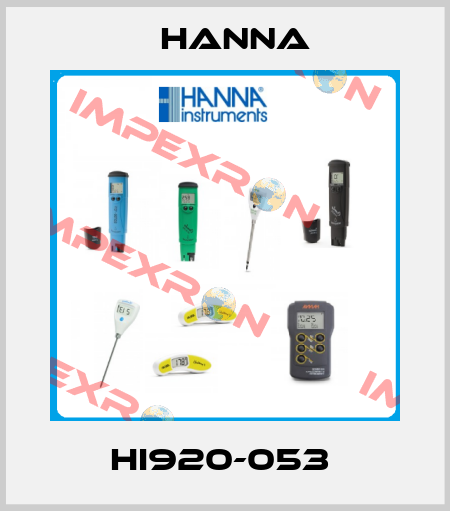 HI920-053  Hanna