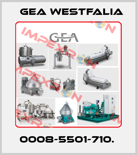0008-5501-710.  Gea Westfalia
