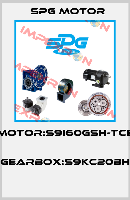 MOTOR:S9I60GSH-TCE   GEARBOX:S9KC20BH  Spg Motor