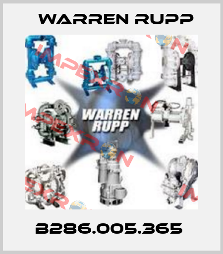B286.005.365  Warren Rupp