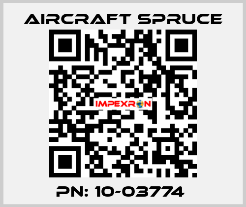 PN: 10-03774  Aircraft Spruce