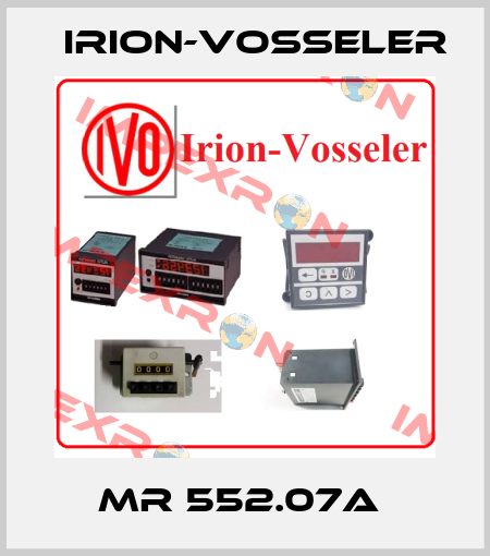 MR 552.07A  Irion-Vosseler