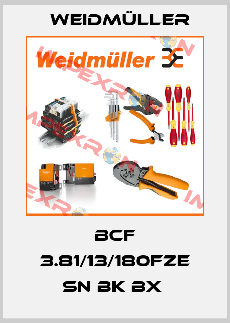 BCF 3.81/13/180FZE SN BK BX  Weidmüller