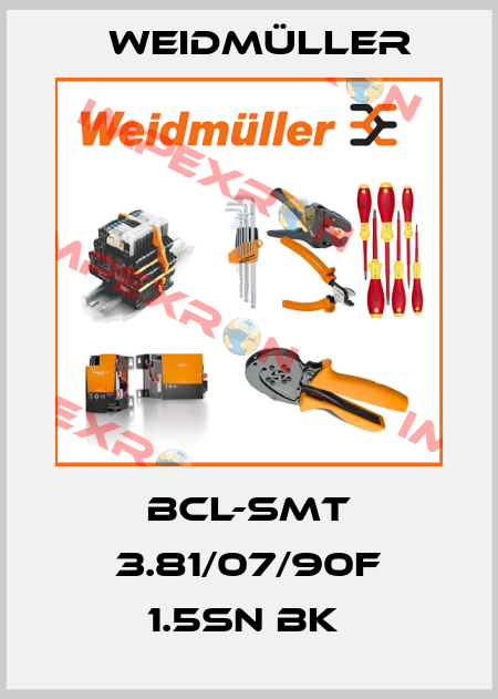 BCL-SMT 3.81/07/90F 1.5SN BK  Weidmüller