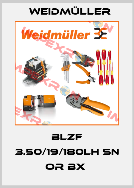 BLZF 3.50/19/180LH SN OR BX  Weidmüller