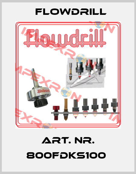 Art. Nr. 800FDKS100  Flowdrill