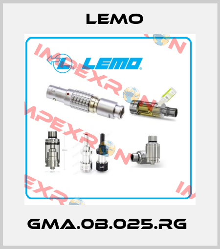 GMA.0B.025.RG  Lemo