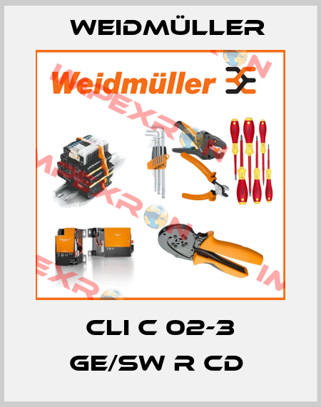 CLI C 02-3 GE/SW R CD  Weidmüller