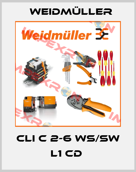 CLI C 2-6 WS/SW L1 CD  Weidmüller