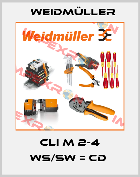 CLI M 2-4 WS/SW = CD  Weidmüller