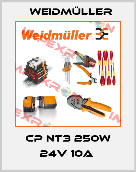 CP NT3 250W 24V 10A  Weidmüller