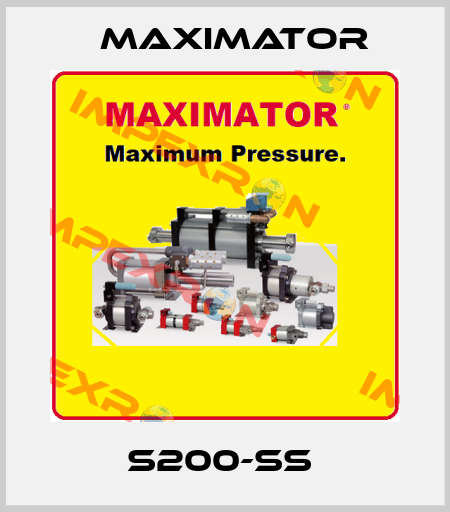 S200-SS  Maximator