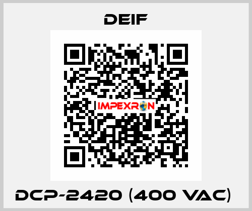 DCP-2420 (400 VAC)  Deif
