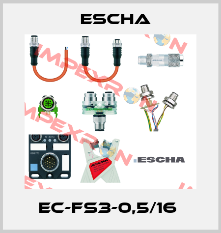 EC-FS3-0,5/16  Escha