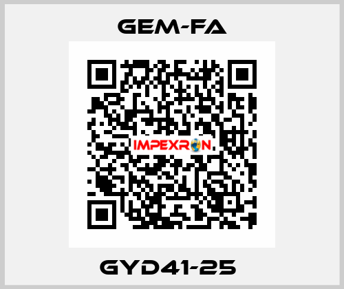 GYD41-25  Gem-Fa