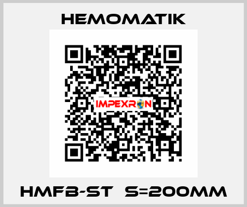 HMFB-ST  S=200mm Hemomatik