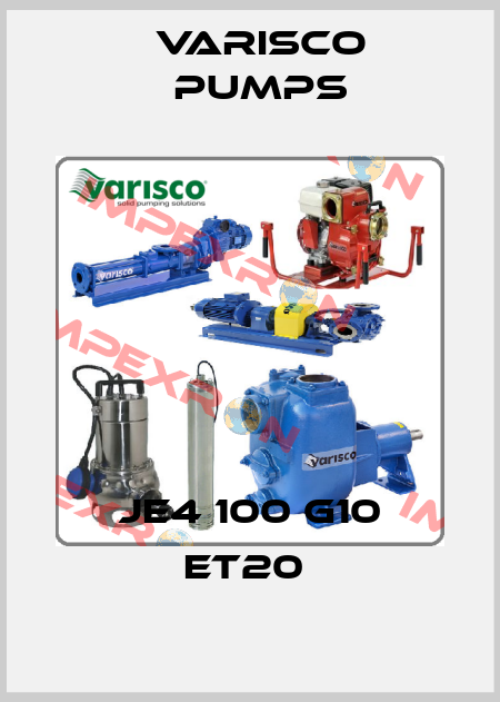 JE4 100 G10 ET20  Varisco pumps