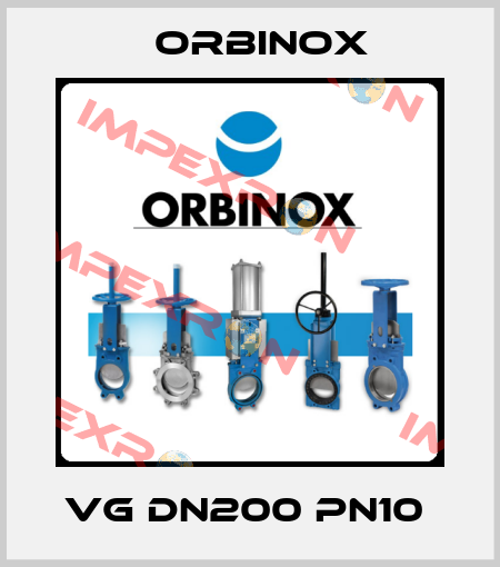 VG DN200 PN10  Orbinox