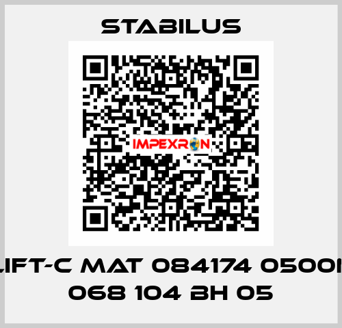 LIFT-C MAT 084174 0500N 068 104 BH 05 Stabilus