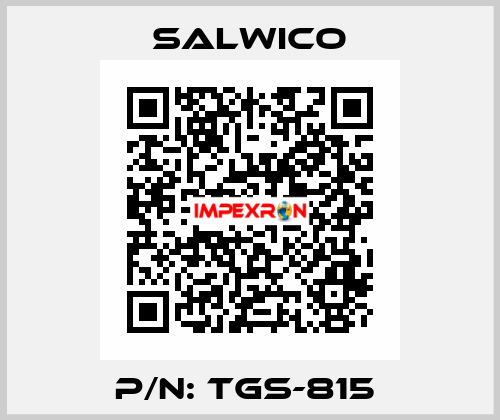 P/N: TGS-815  Salwico