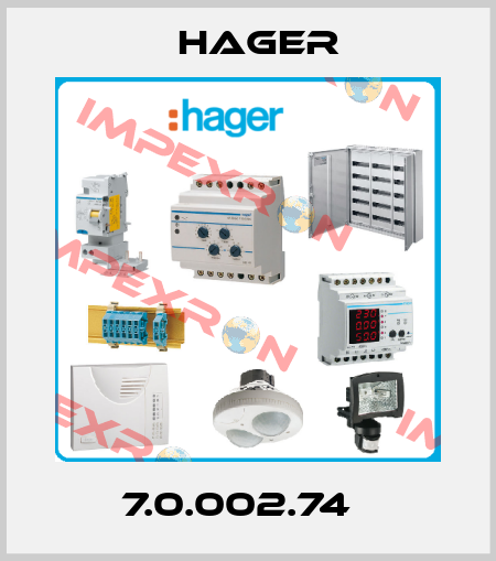 7.0.002.74   Hager