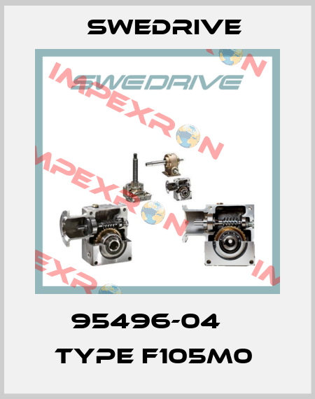 95496-04    Type F105M0  Swedrive