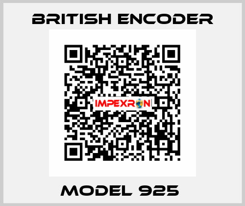 Model 925  British Encoder