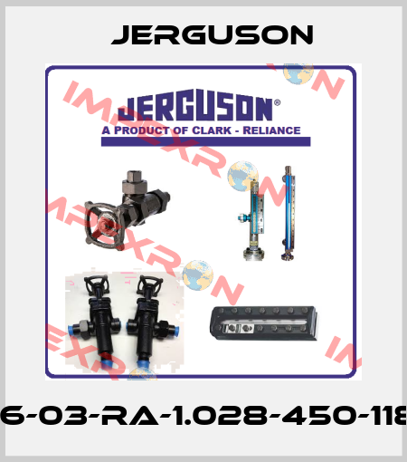 MII-SF-16-03-RA-1.028-450-118-FL-MS Jerguson