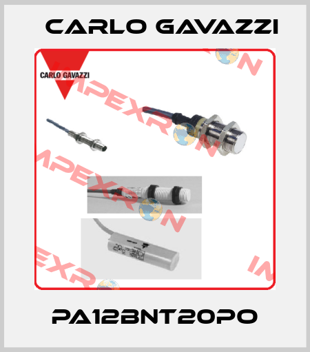 PA12BNT20PO Carlo Gavazzi