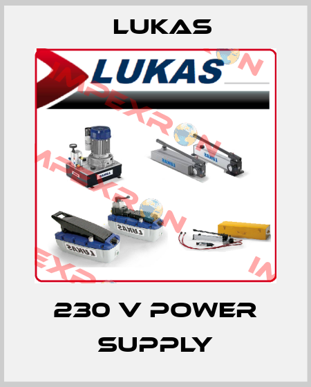 230 V power supply Lukas